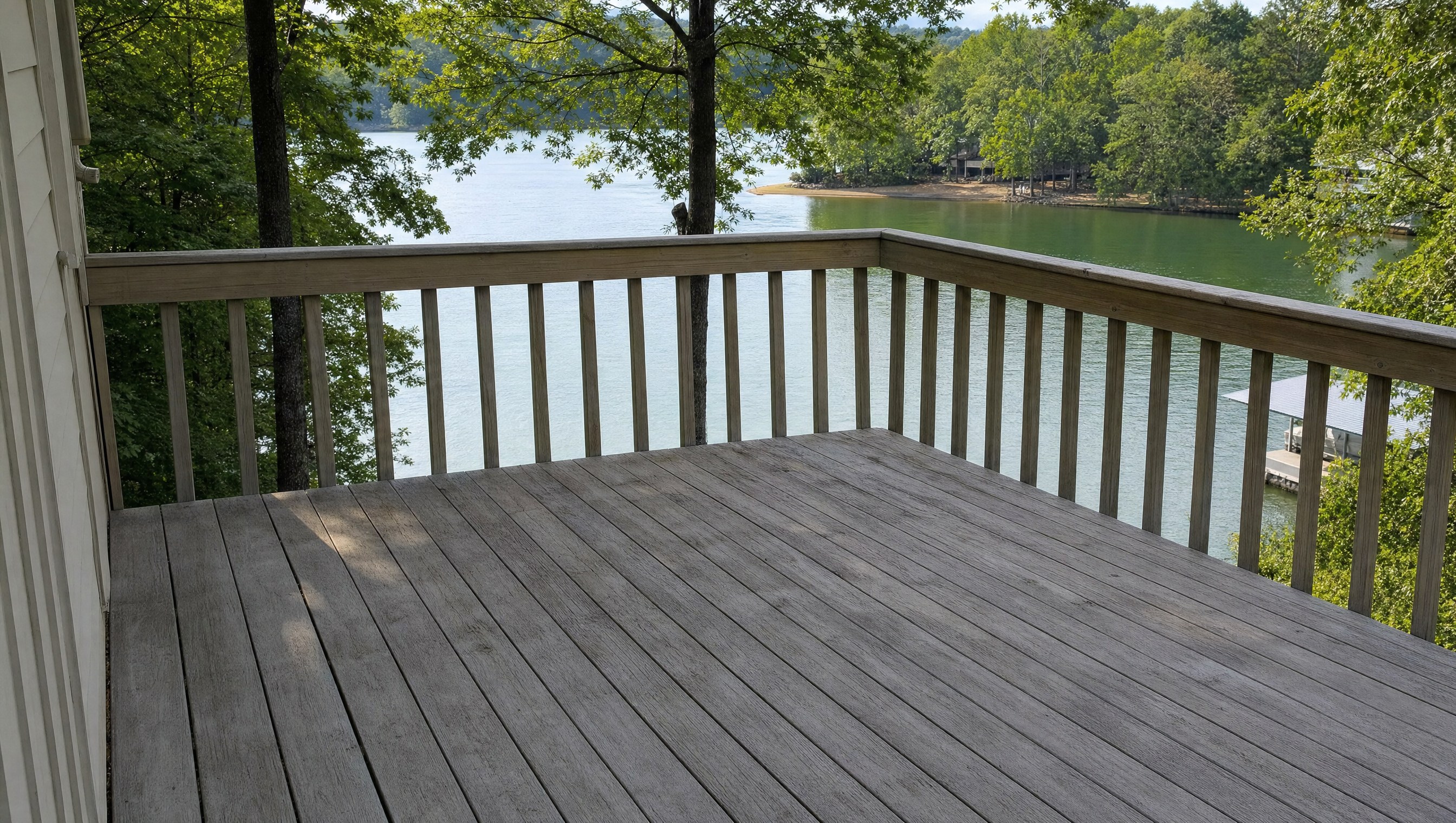 Deck before