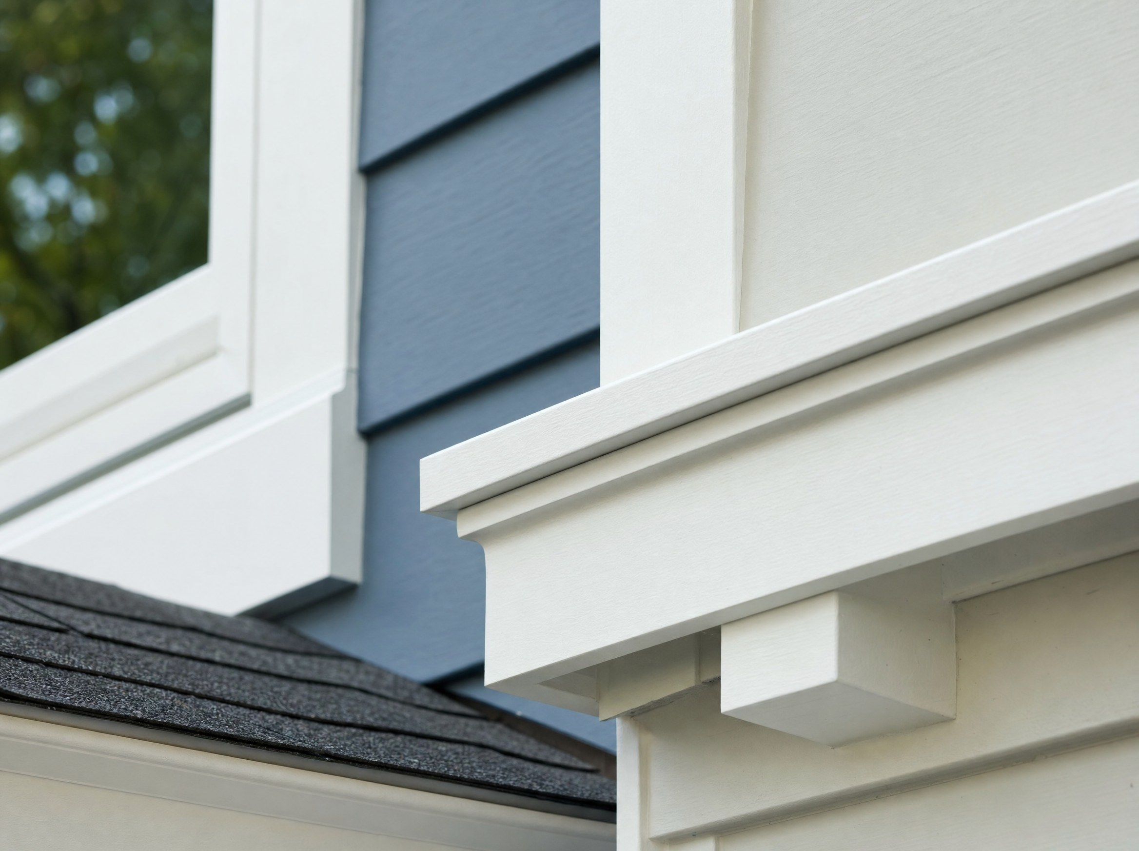 Exterior surface preparation on a Tellico Village home