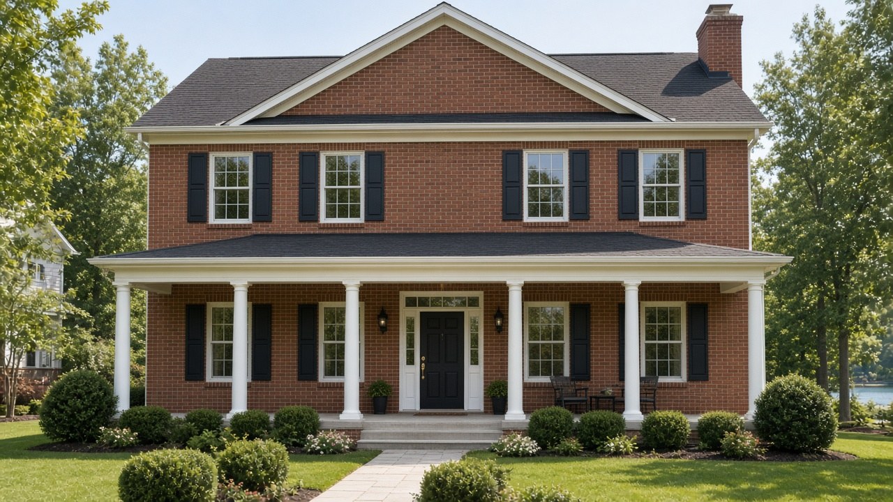 Brick before